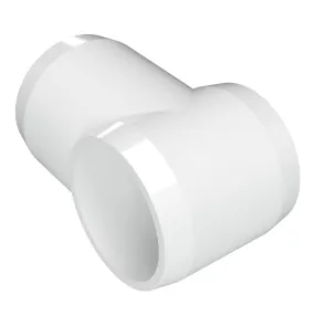 1 in. Slip Sling PVC Tee, Furniture Grade - White