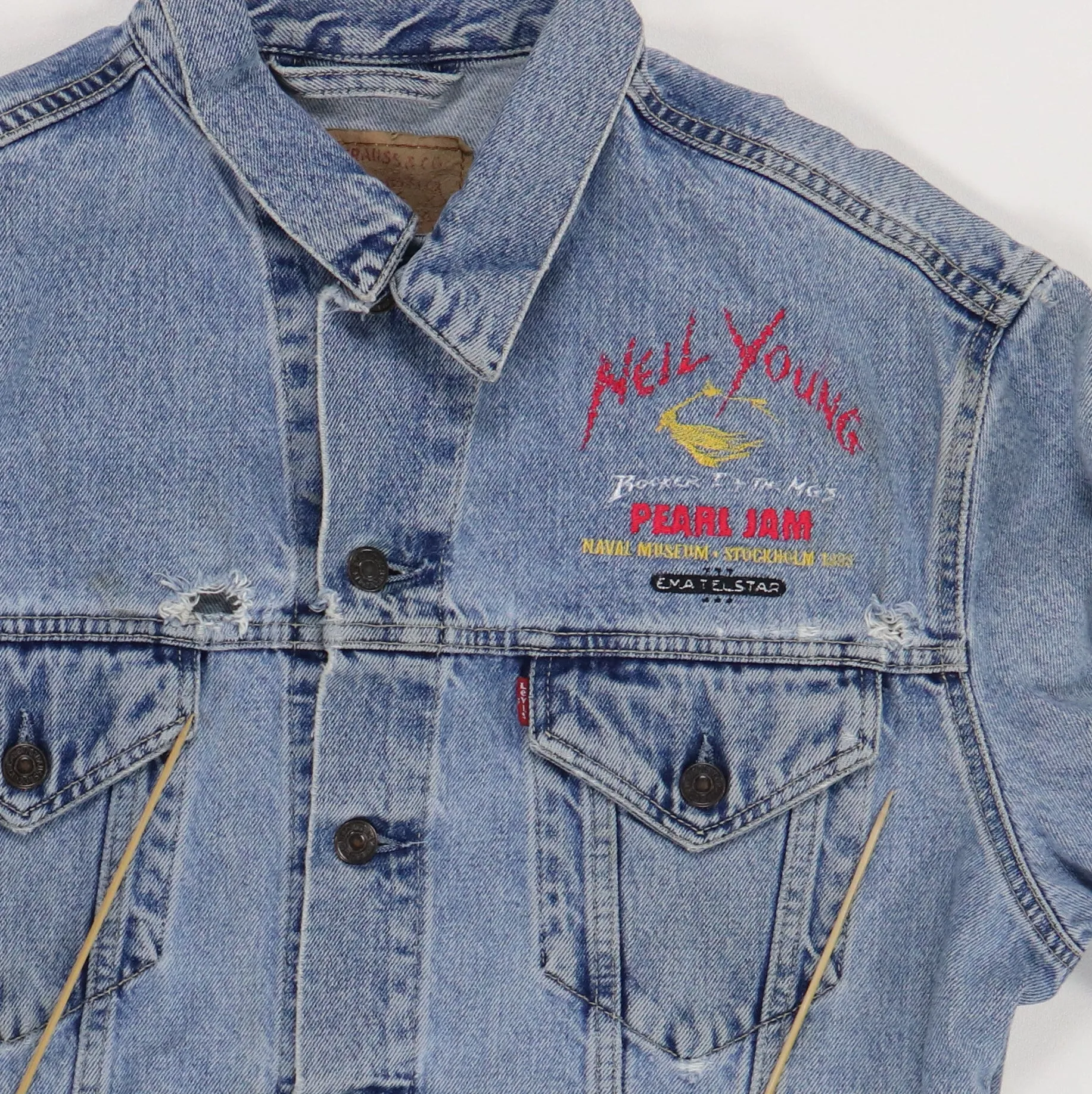 1993 Neil Young & Pearl Jam Naval Museum Concert Jacket