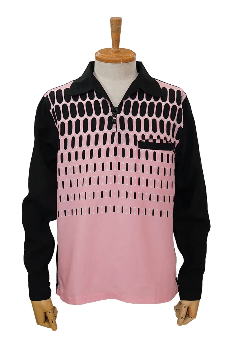 2tone Pullover Shirt “IRREGULAR DOT”