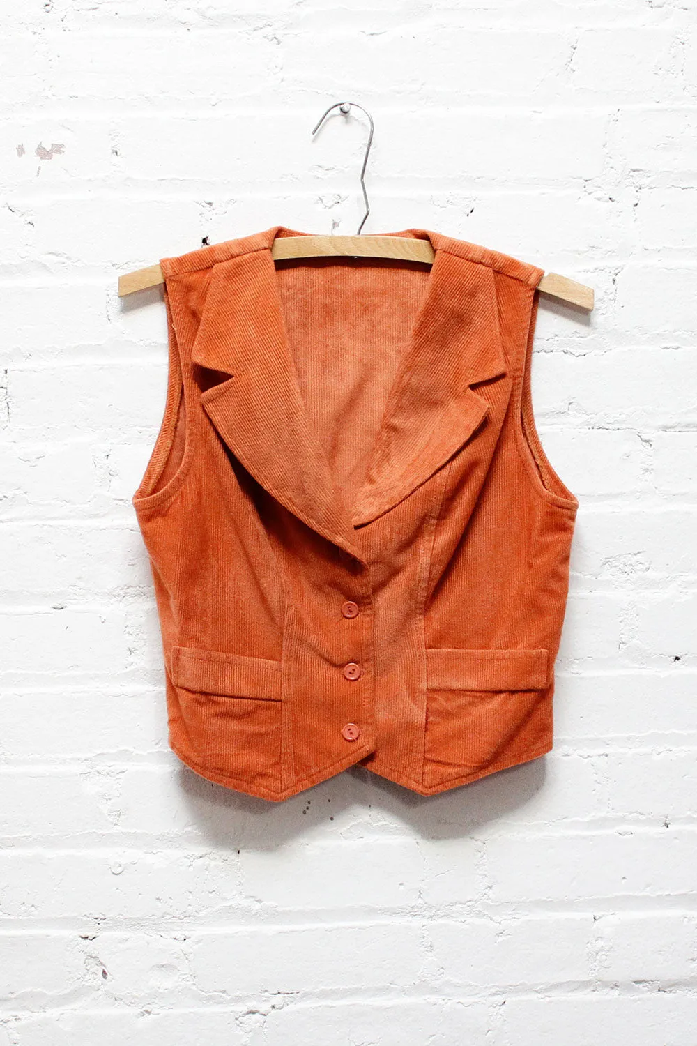 70s Tangerine Vest S/M