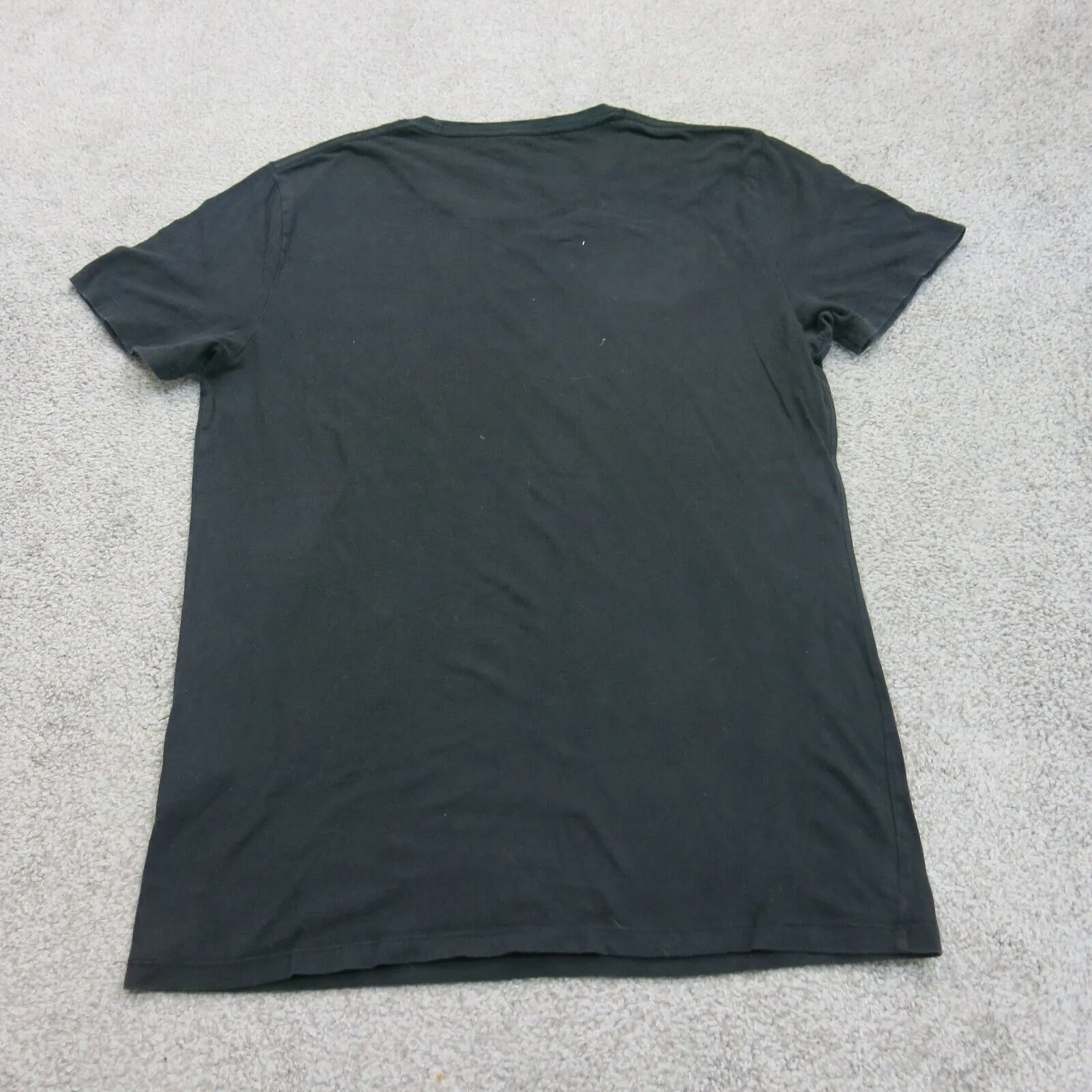 Abercrombie & Fitch Mens Crew Neck T Shirt Short Sleeves Pullover Black SZ Small