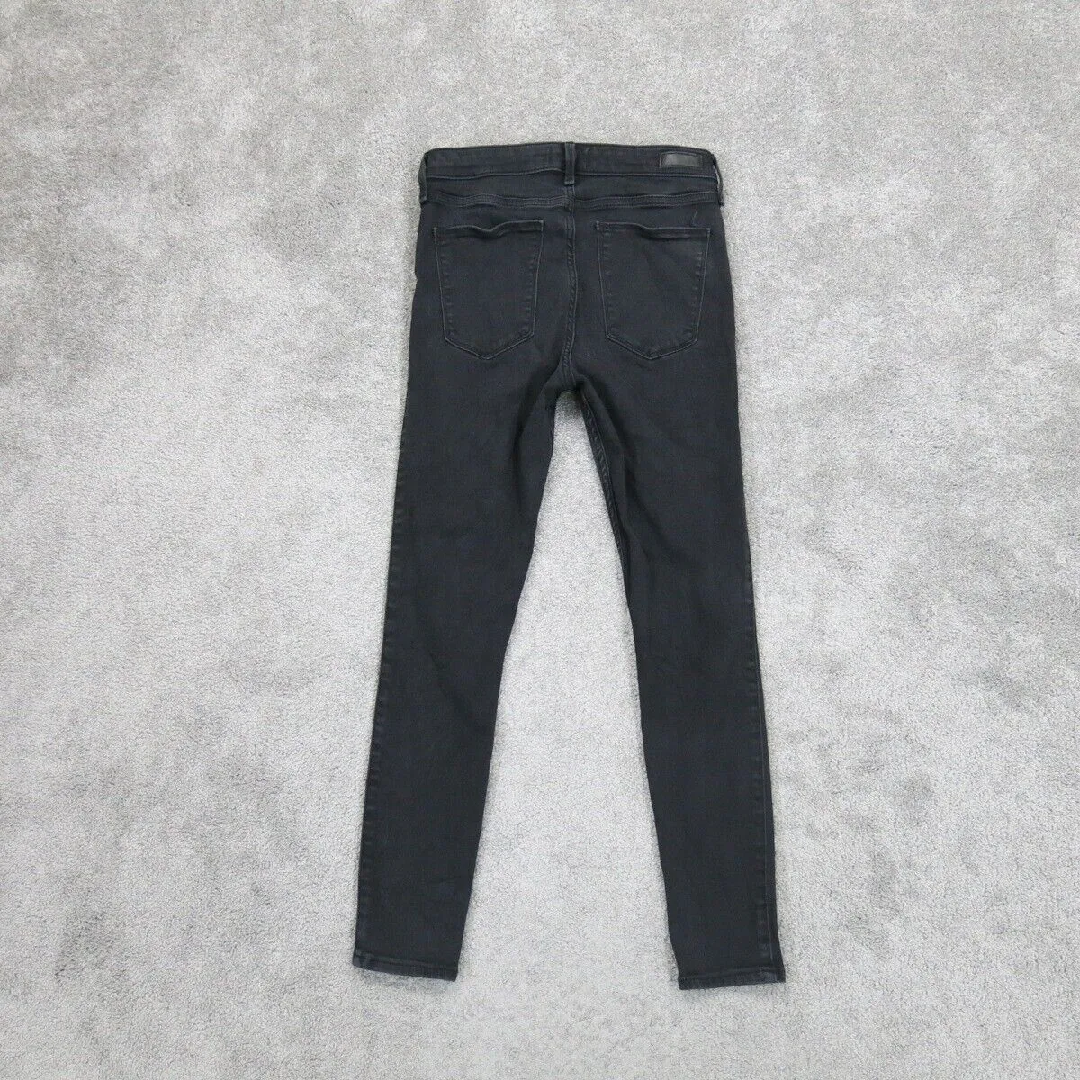 Abercrombie Fitch Womens Skinny Jeans Legging High Rise Stretch Black Size 29/8S