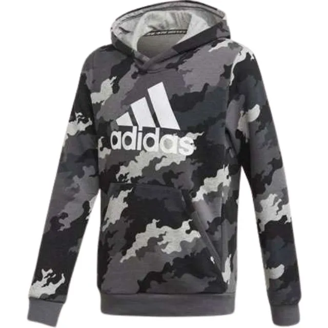 Adidas Must Haves Badge&#160; Kids-Boys Training Hoody Blck Camo