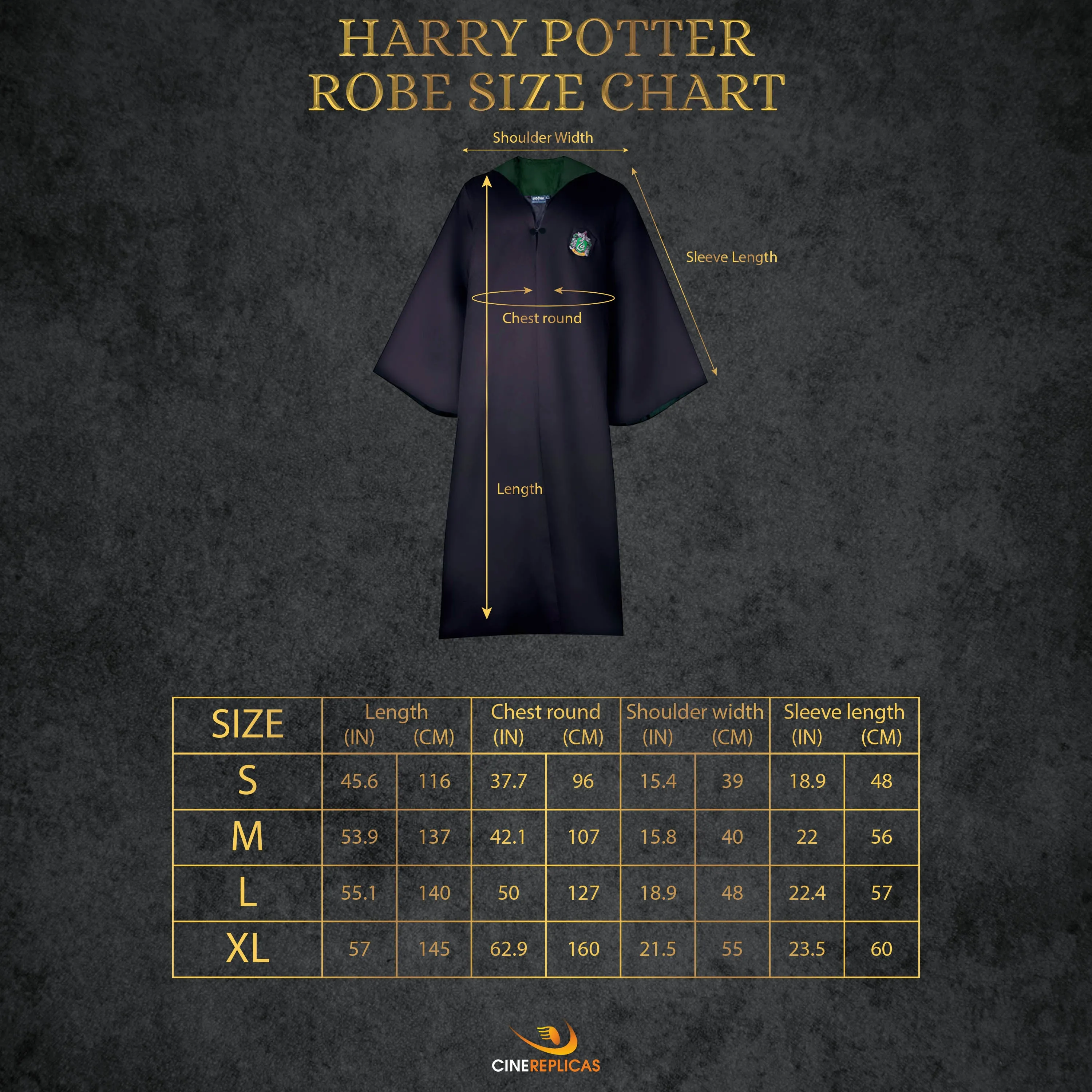 Adult Slytherin Deluxe Full Uniform