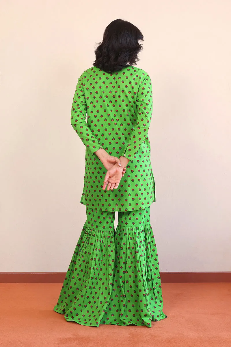 Afghani Gharara 2-Piece