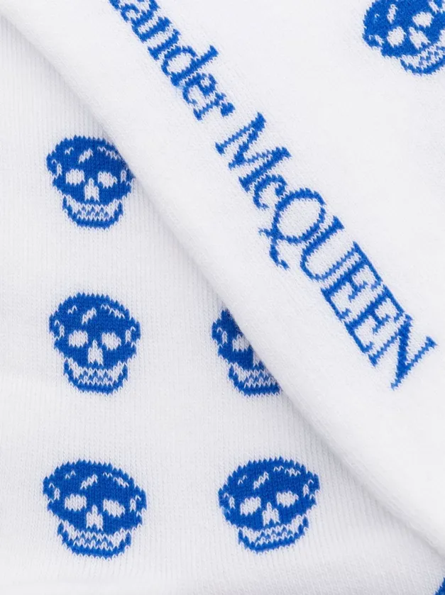 Alexander McQueen skull-print cotton socks