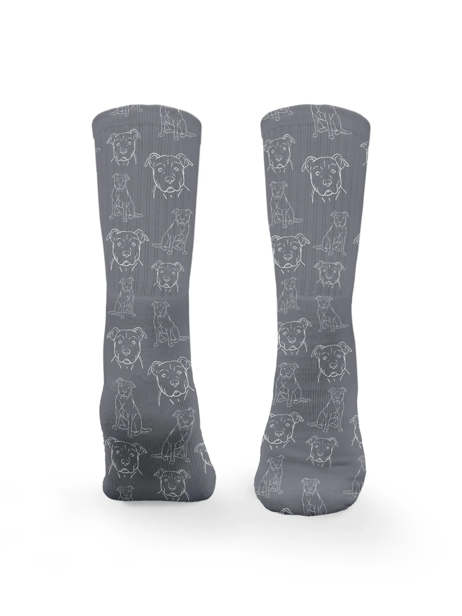 American Staffordshire Terrier Crew Socks