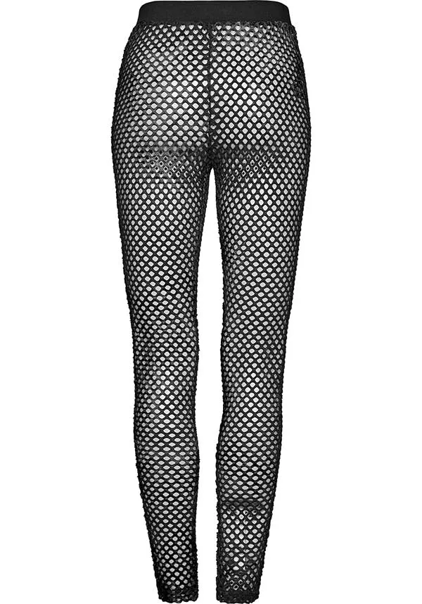 Badriyah Fishnet [Black] | LEGGINGS*