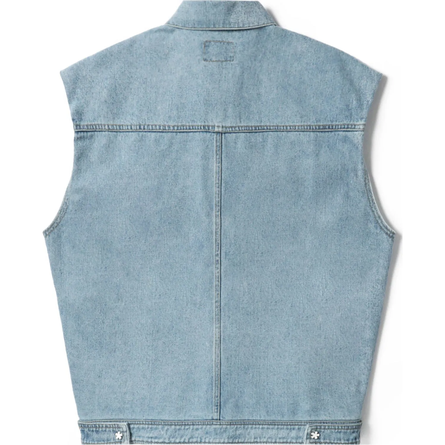 BAPY VEST DENIM JACKET LADIES