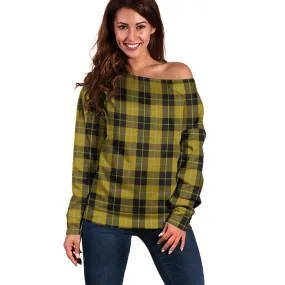 Barclay Dress Tartan Off Shoulder Women Sweater