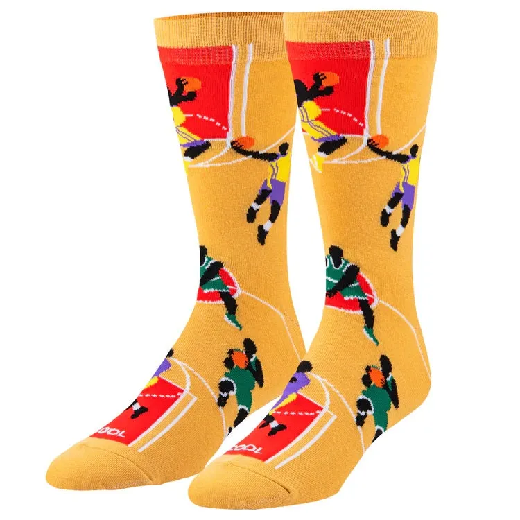 Basketball Men's Socks Orange