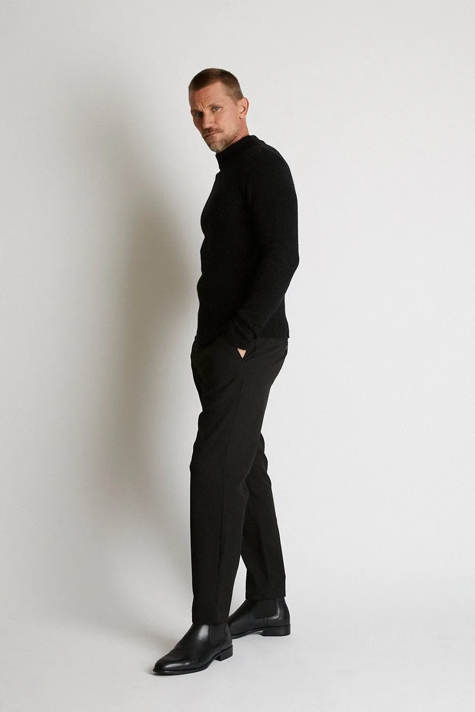   Beryll Gianni Cashmere Turtleneck | Black Rock