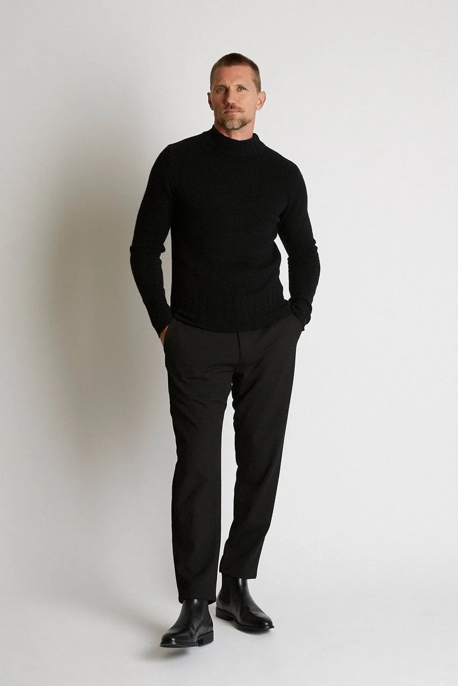   Beryll Gianni Cashmere Turtleneck | Black Rock