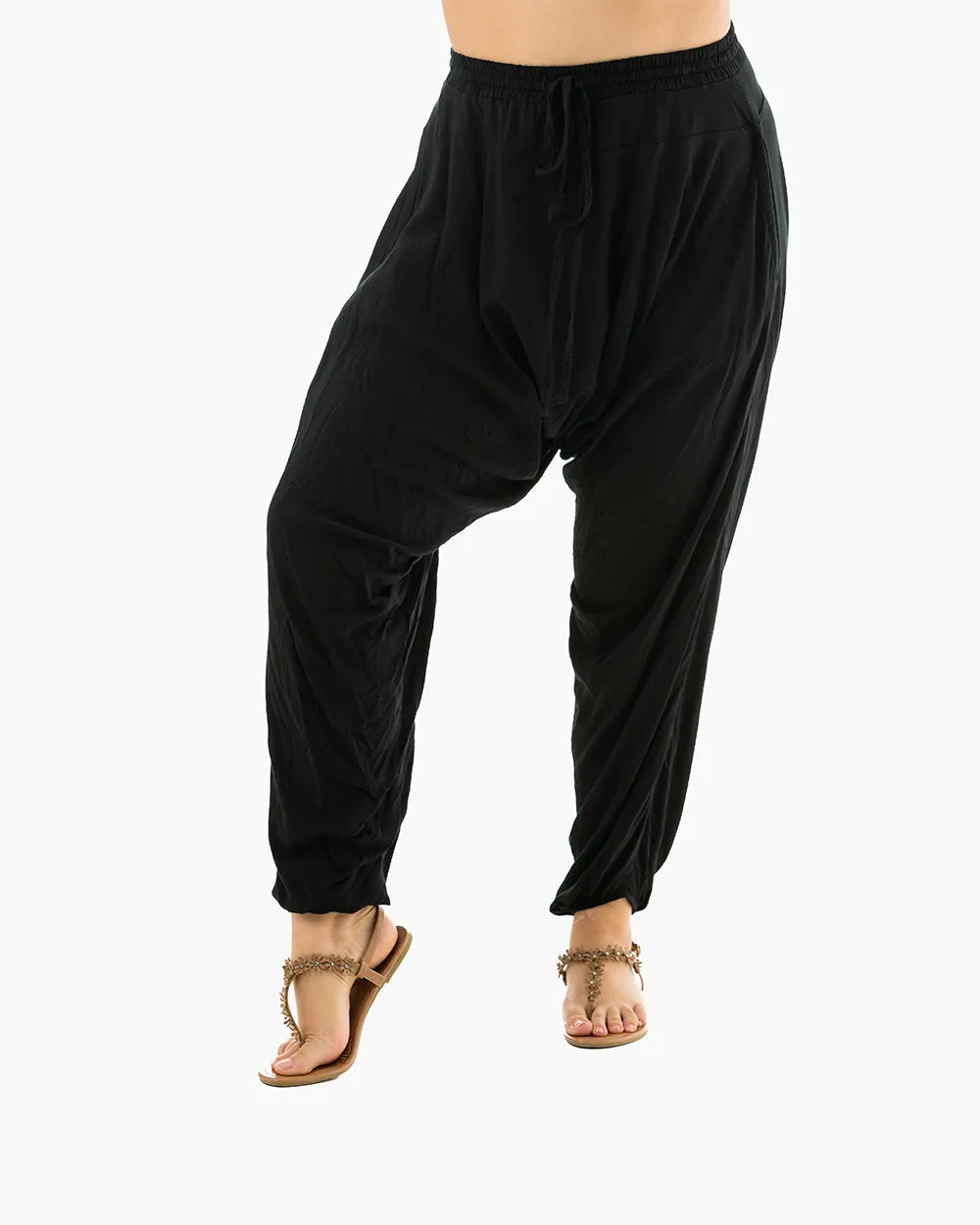 Black Savannah Harem Pants