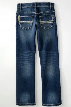 Boys Cinch Slim Dark Stone Jeans