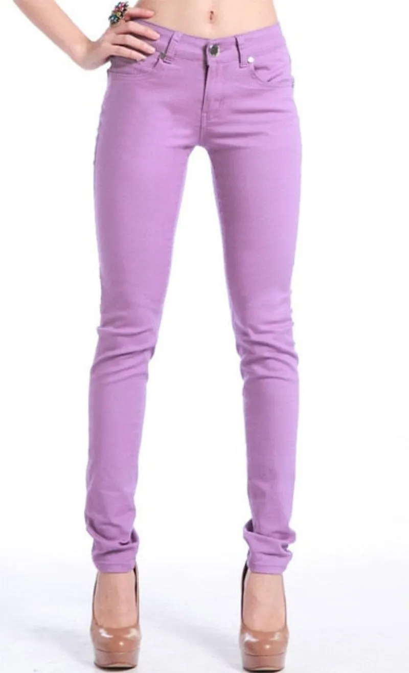 Casual Pants Slim Stretch Jeans