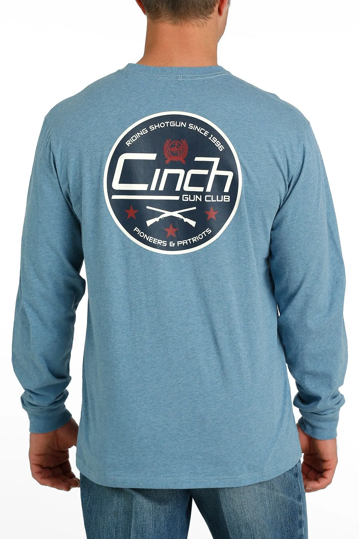 Cinch Men's Long Sleeve "Gun Club" T-Shirt