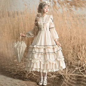 Classic Lolita Dress 2 Way Country Style Party Dress