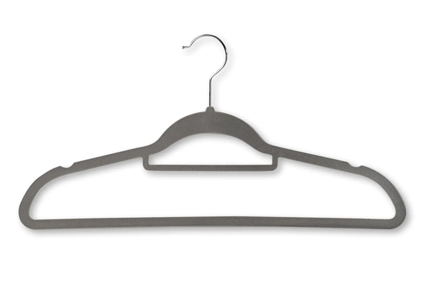 Coat Hangers - Set of 6 - Grey