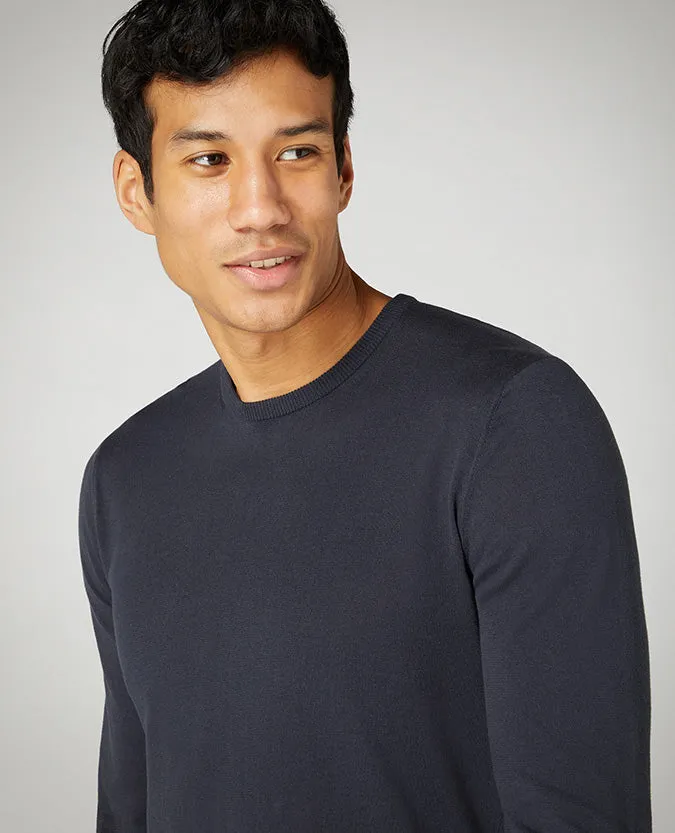 Cotton Crew Neck Sweater