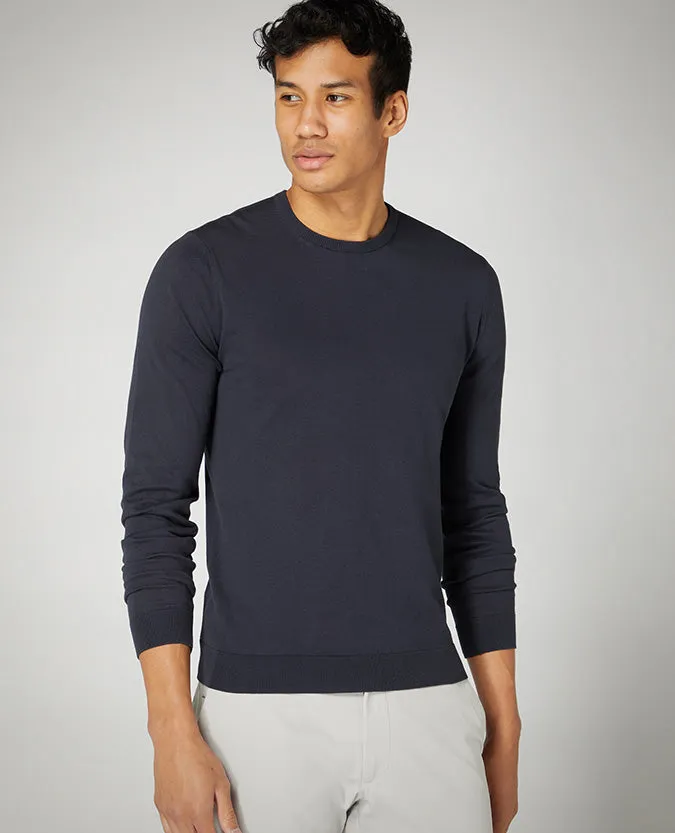 Cotton Crew Neck Sweater