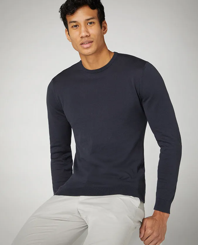 Cotton Crew Neck Sweater