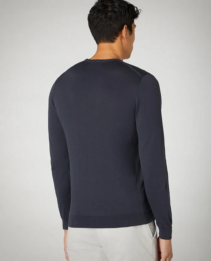 Cotton Crew Neck Sweater