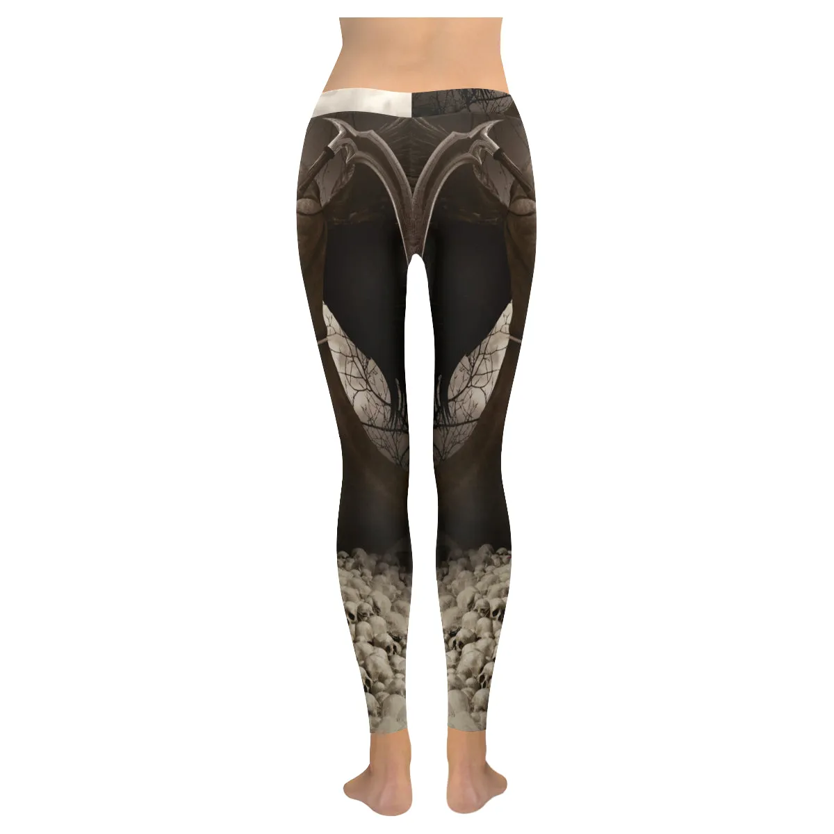 dark angel Women's Low Rise Leggings (Invisible Stitch)