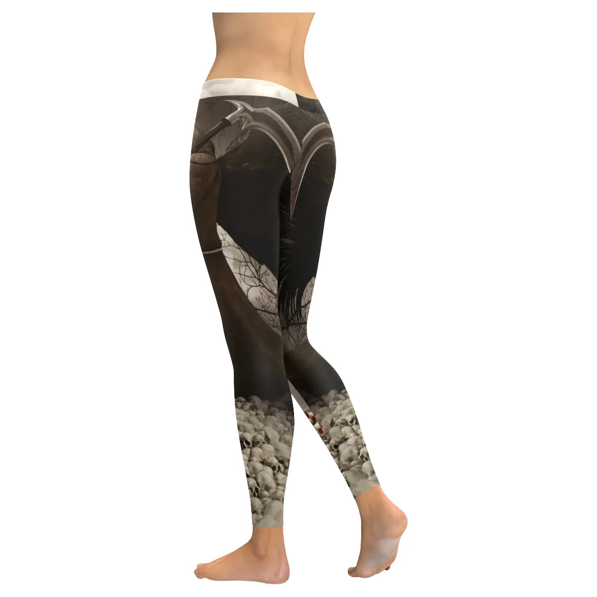 dark angel Women's Low Rise Leggings (Invisible Stitch)