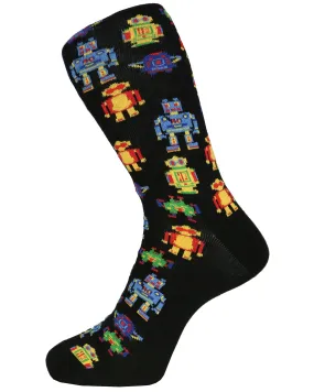 DÉCLIC Robot Socks - Black