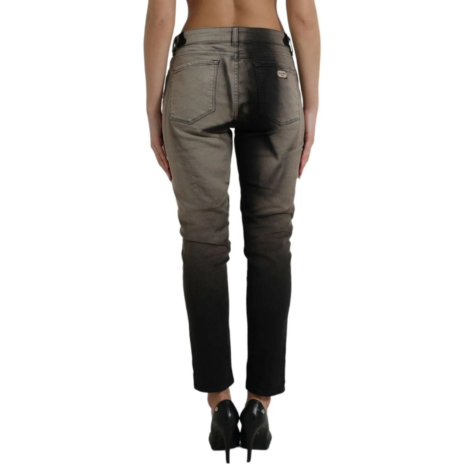 Dolce & Gabbana Elegant Mid-Waist Stretch Jeans