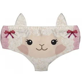 Ear Pantie - Little Lamb (6-10 UK Size)