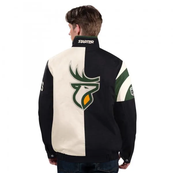 Edmonton Elks Starter Zone Blitz Full Zip Jacket