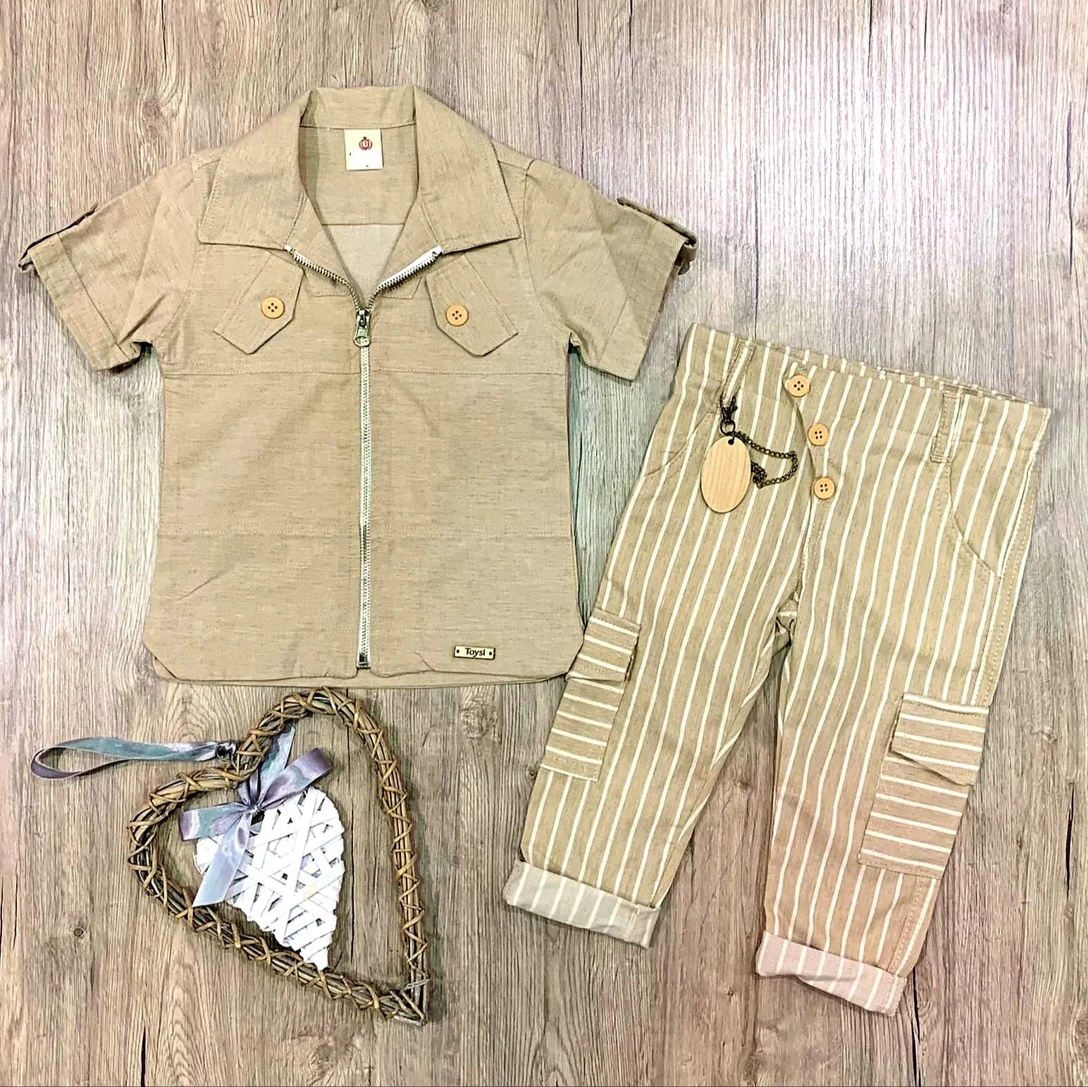 Fancy Swiss Boys Casual Set