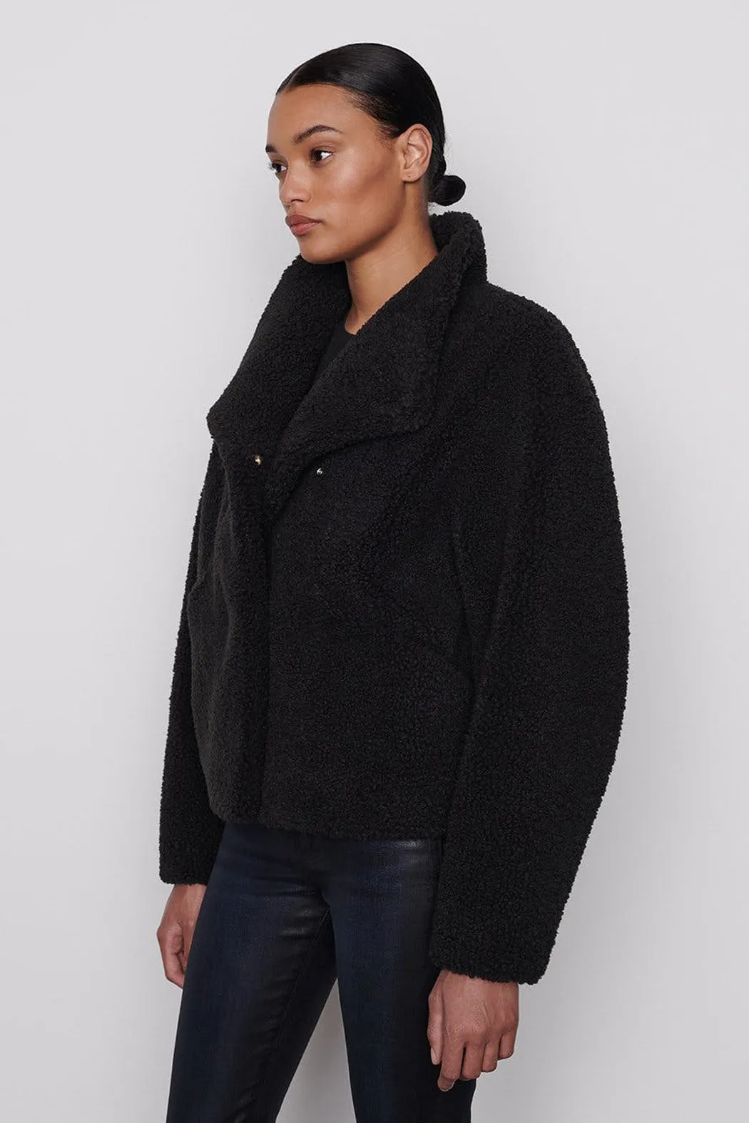 Frame - Sherpa Jacket Noir