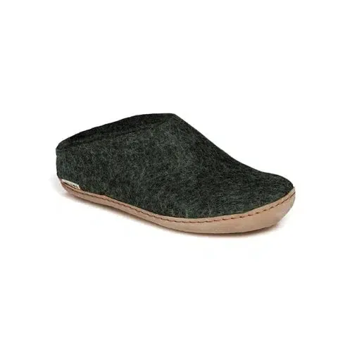 GLERUPS SLIP ON LEATHER FOREST