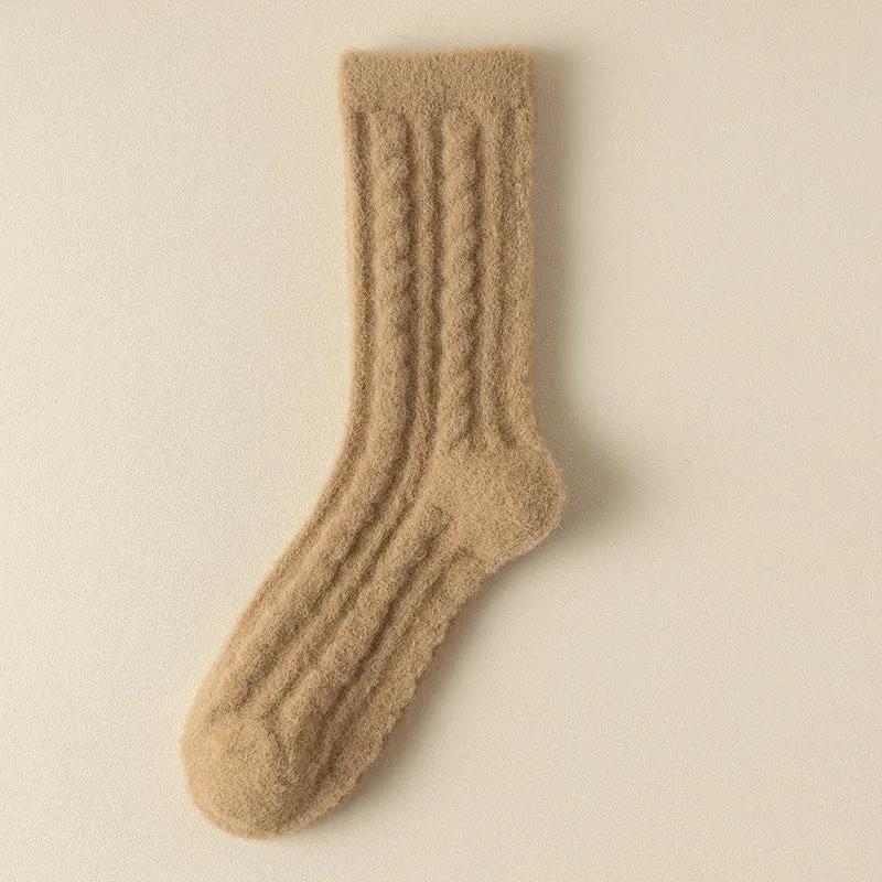 Gohobi Velvet Thickened Twist Socks