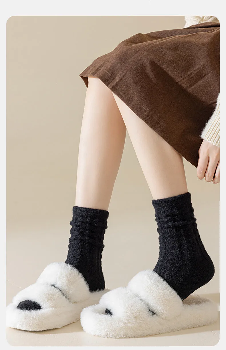 Gohobi Velvet Thickened Twist Socks