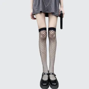 Goth Fishnet Socks