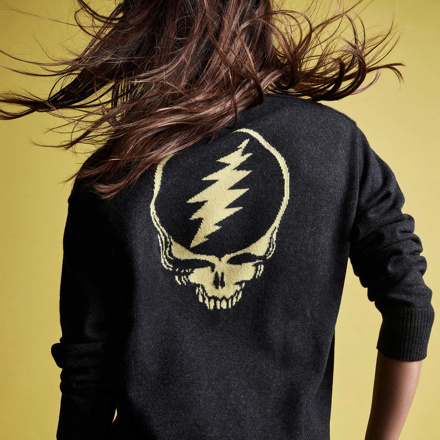 Grateful Dead Pullover Hoodie - Anthracite