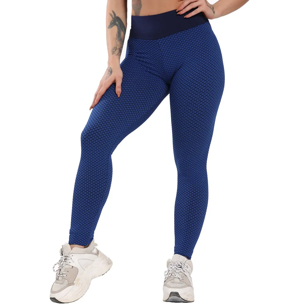 Great Sexy Booty Leggings - Women Textured Scrunch Butt Legging - Fitness Sport Leggins Push Up Anti-Cellulite Gym Pants Women Clothes (2U24)(BAP)(TBL)