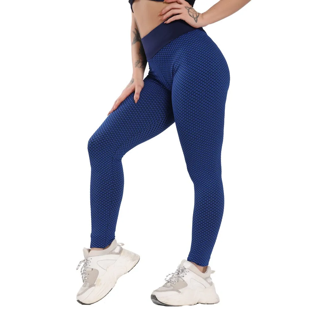 Great Sexy Booty Leggings - Women Textured Scrunch Butt Legging - Fitness Sport Leggins Push Up Anti-Cellulite Gym Pants Women Clothes (2U24)(BAP)(TBL)