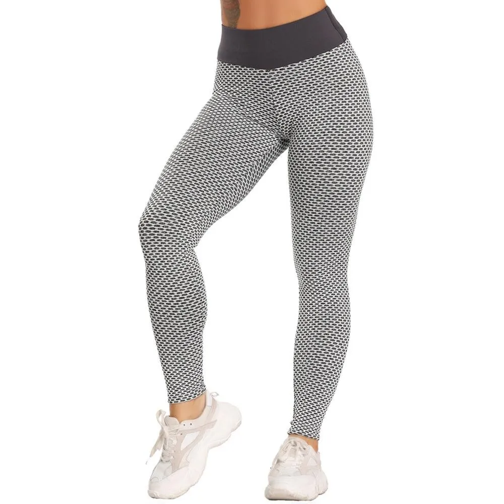 Great Sexy Booty Leggings - Women Textured Scrunch Butt Legging - Fitness Sport Leggins Push Up Anti-Cellulite Gym Pants Women Clothes (2U24)(BAP)(TBL)