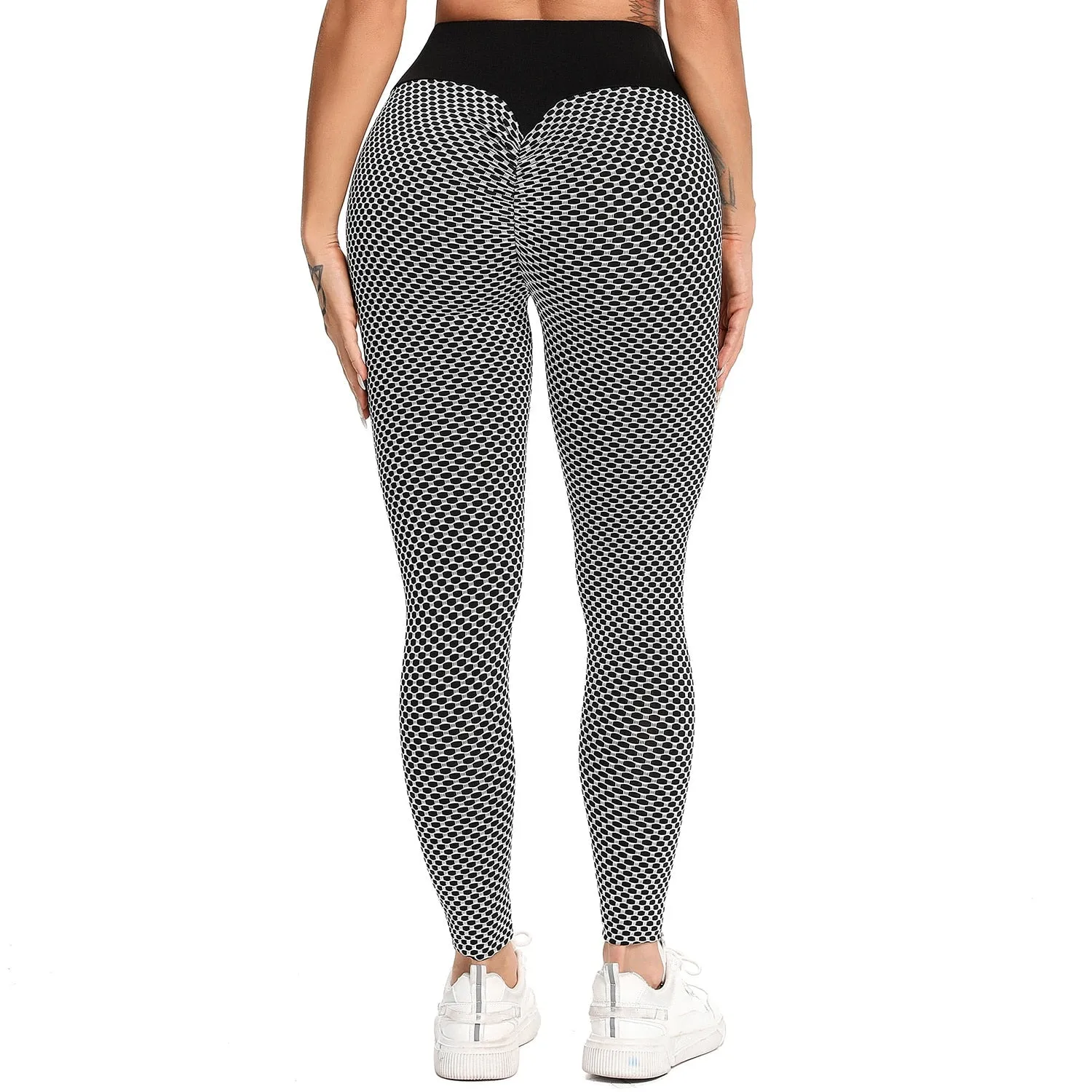 Great Sexy Booty Leggings - Women Textured Scrunch Butt Legging - Fitness Sport Leggins Push Up Anti-Cellulite Gym Pants Women Clothes (2U24)(BAP)(TBL)