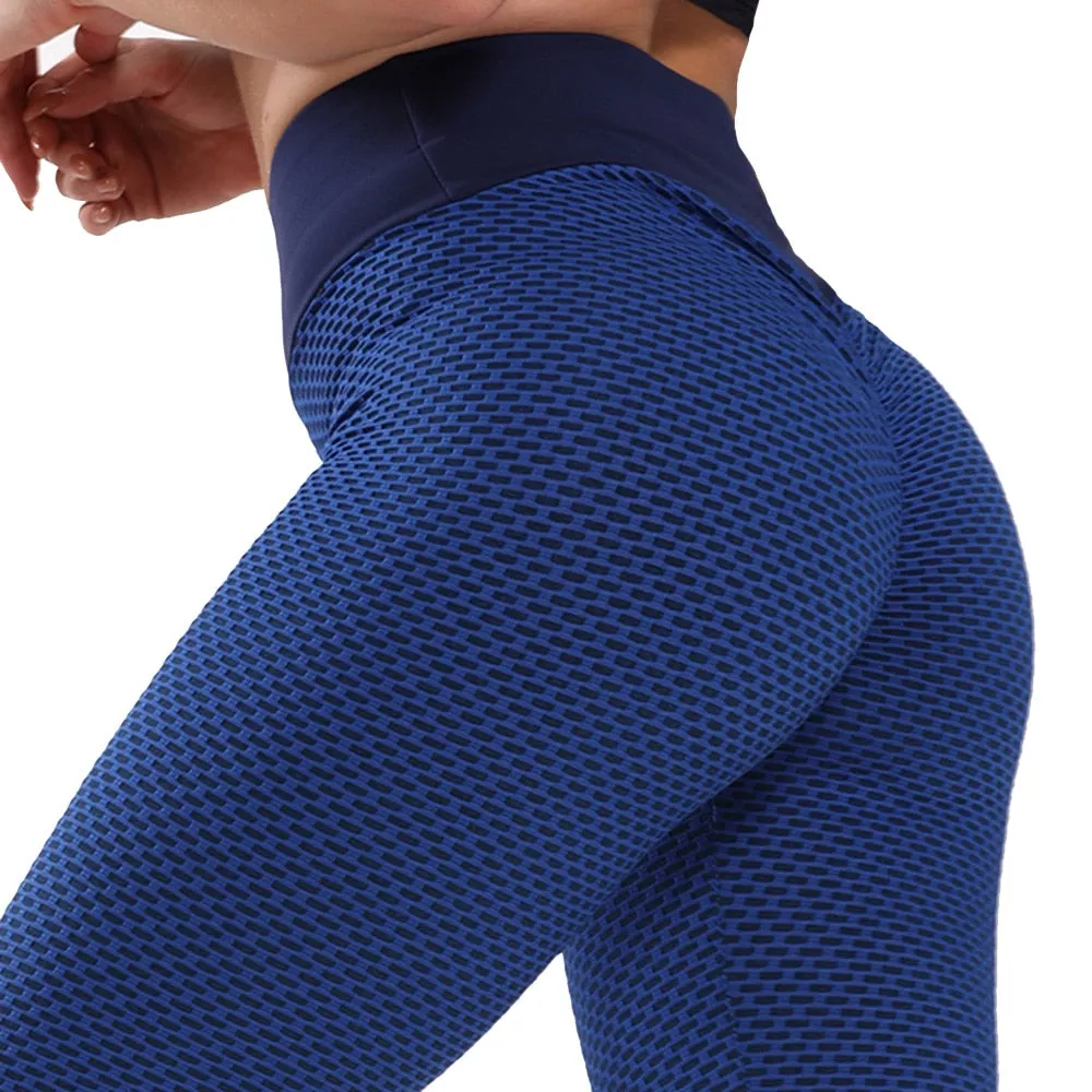 Great Sexy Booty Leggings - Women Textured Scrunch Butt Legging - Fitness Sport Leggins Push Up Anti-Cellulite Gym Pants Women Clothes (2U24)(BAP)(TBL)