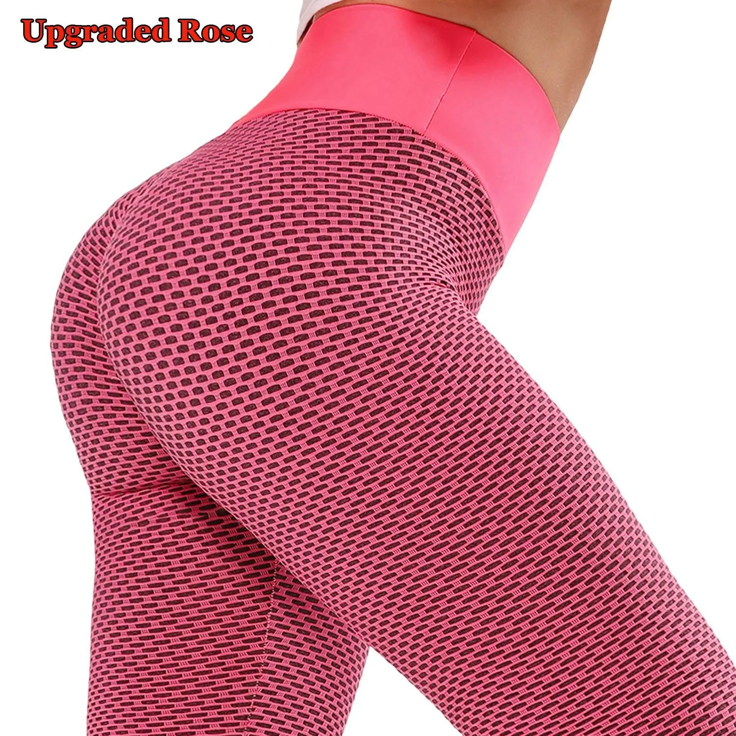 Great Sexy Booty Leggings - Women Textured Scrunch Butt Legging - Fitness Sport Leggins Push Up Anti-Cellulite Gym Pants Women Clothes (2U24)(BAP)(TBL)