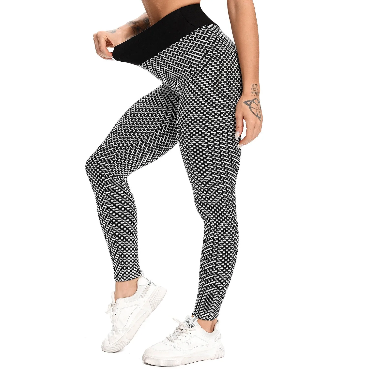 Great Sexy Booty Leggings - Women Textured Scrunch Butt Legging - Fitness Sport Leggins Push Up Anti-Cellulite Gym Pants Women Clothes (2U24)(BAP)(TBL)