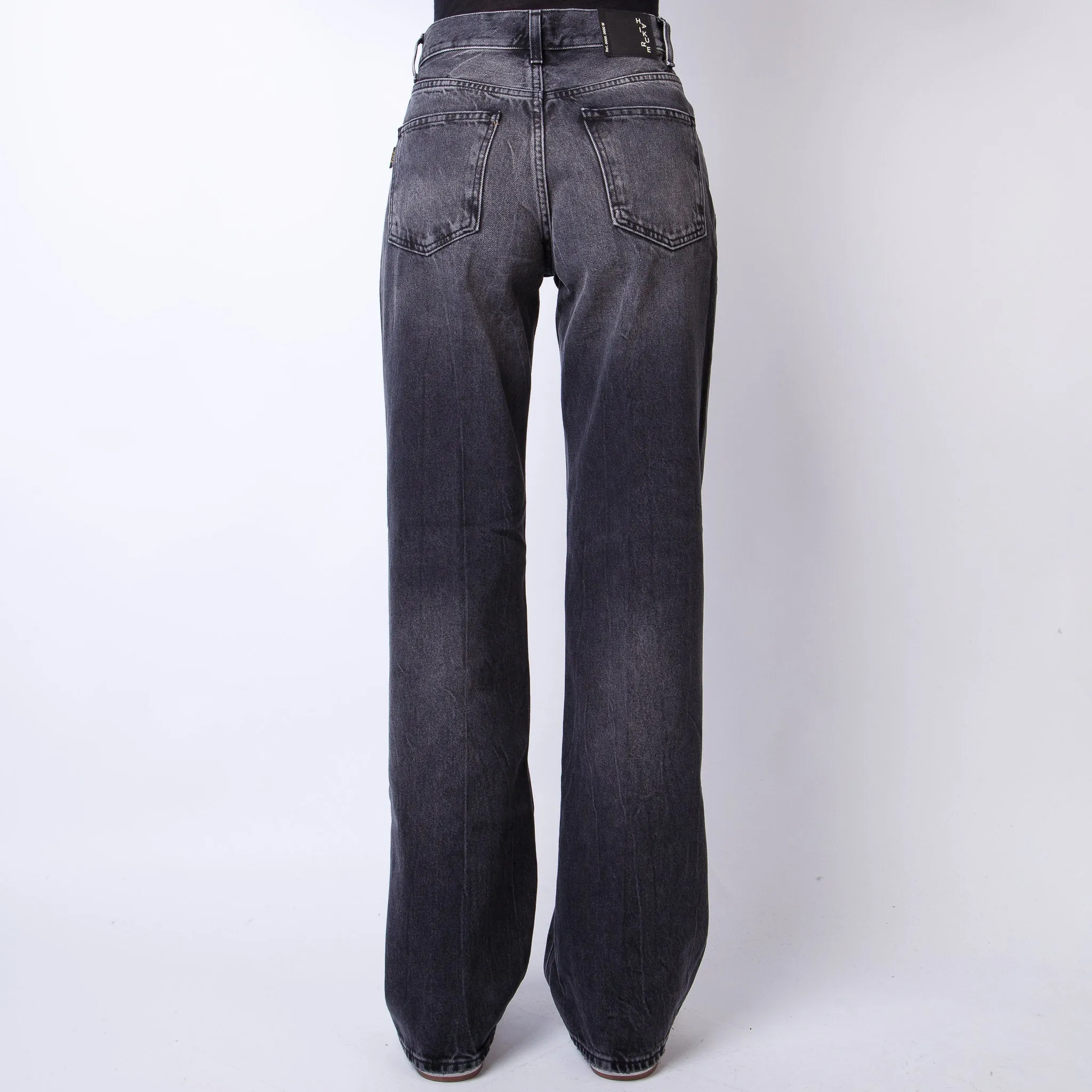 HAIKURE JEANS KOREASPIDER BLACK L0790 BLACK