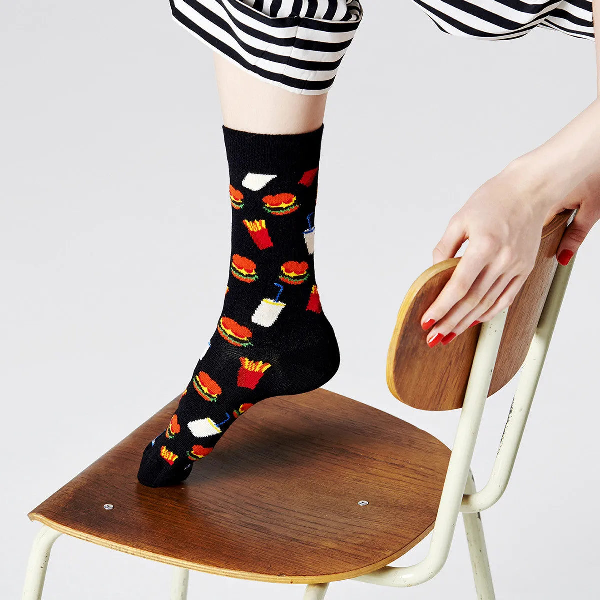 Happy Socks: Hamburger Sock (9000)