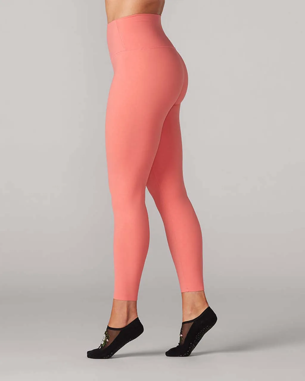 High Waisted 7/8 Legging - Poppy